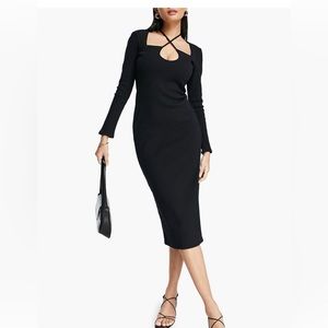 Cute black dress worn once